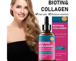 Zeer effectieve 100% gegarandeerd goed werkende haar biotin. helpt nieuwe haargroei aan te maken en te versterken 100ml