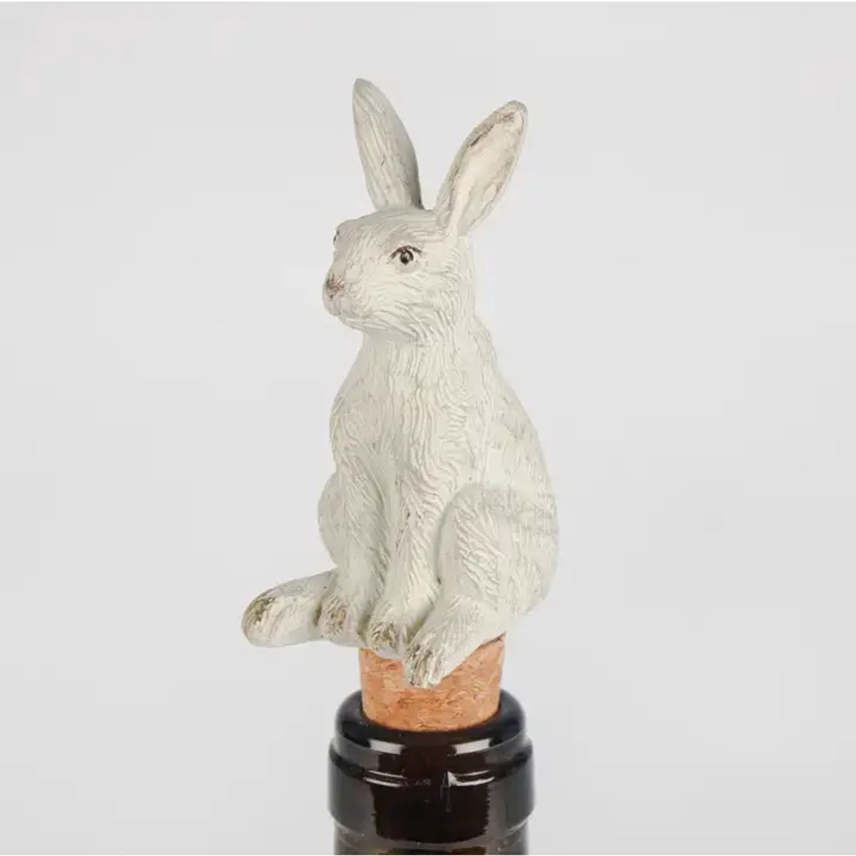 Flessenstop Konijn - Fles Stopper - Rabbit - Wijn Afsluiter - Wijnstop - Fles Afsluiter - Champagne Stop - Stopper