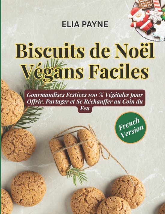 Biscuits de Noël Végans Faciles - cover