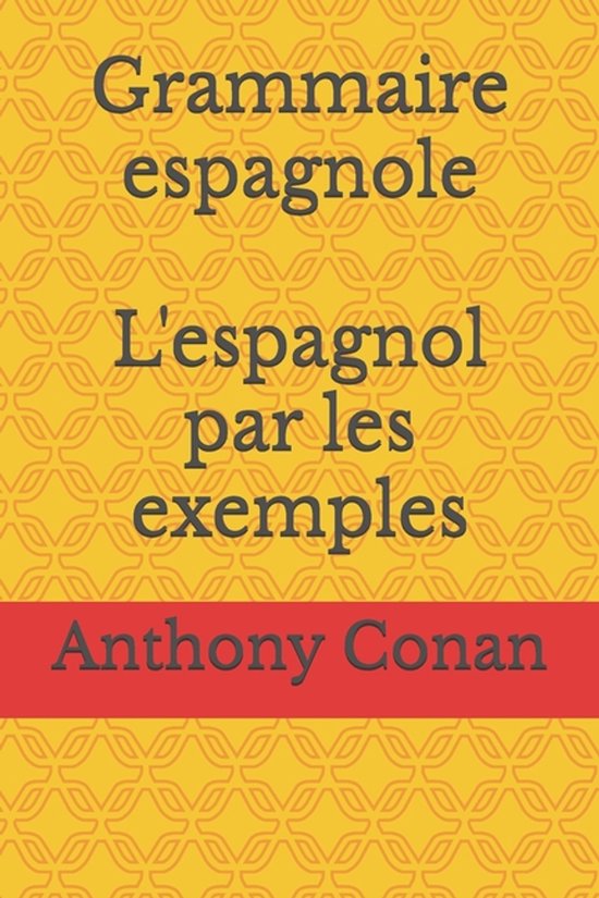 Grammaire espagnole - cover