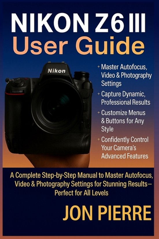 Nikon Z6 III User Guide - cover