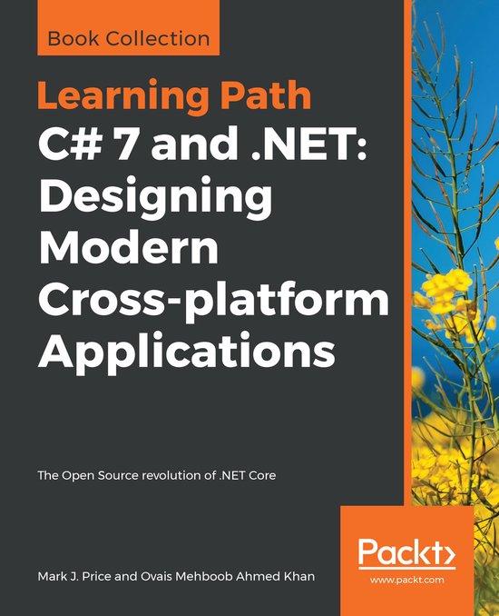 C# 7 and .NET: Designing Modern Cross-platform Applications - cover