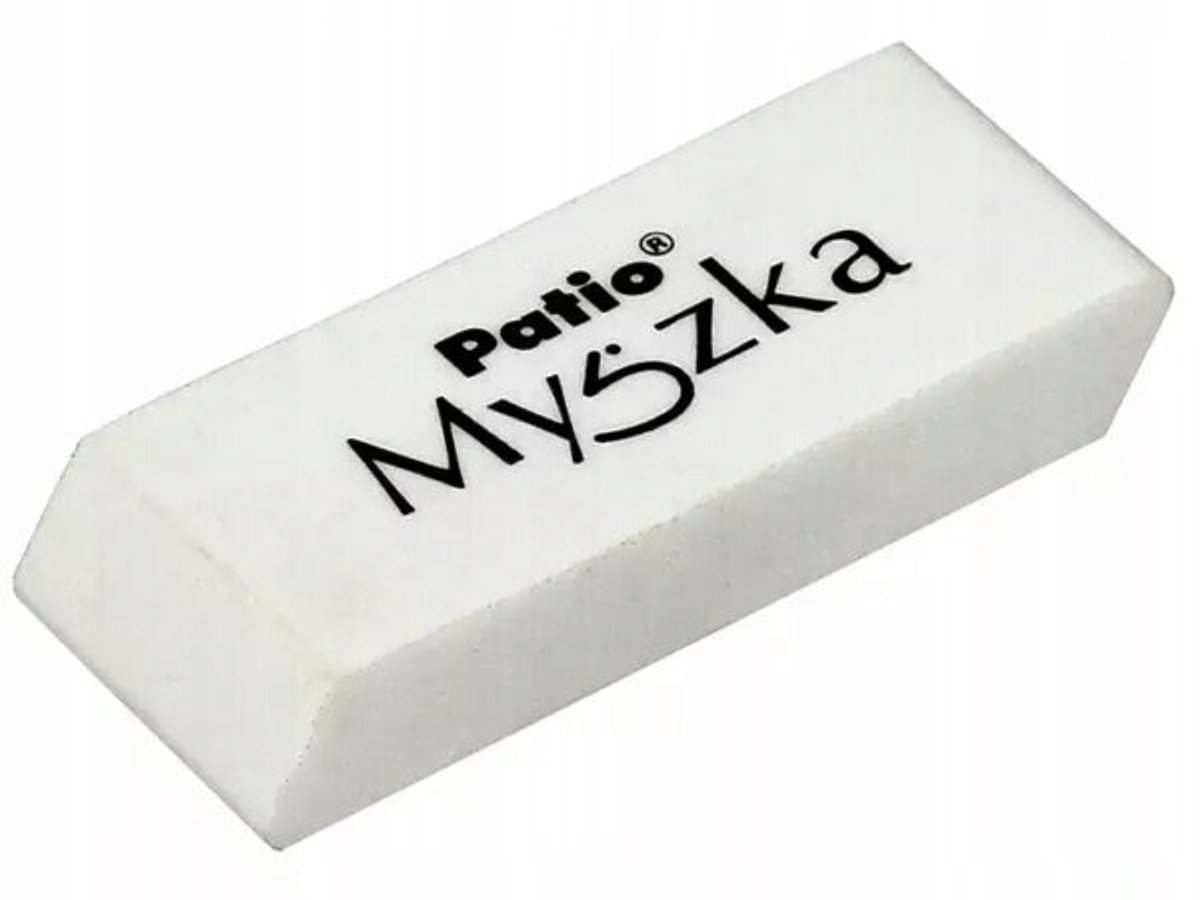Patio Muis Gummetje - Klassieke Gum voor Kantoor en School