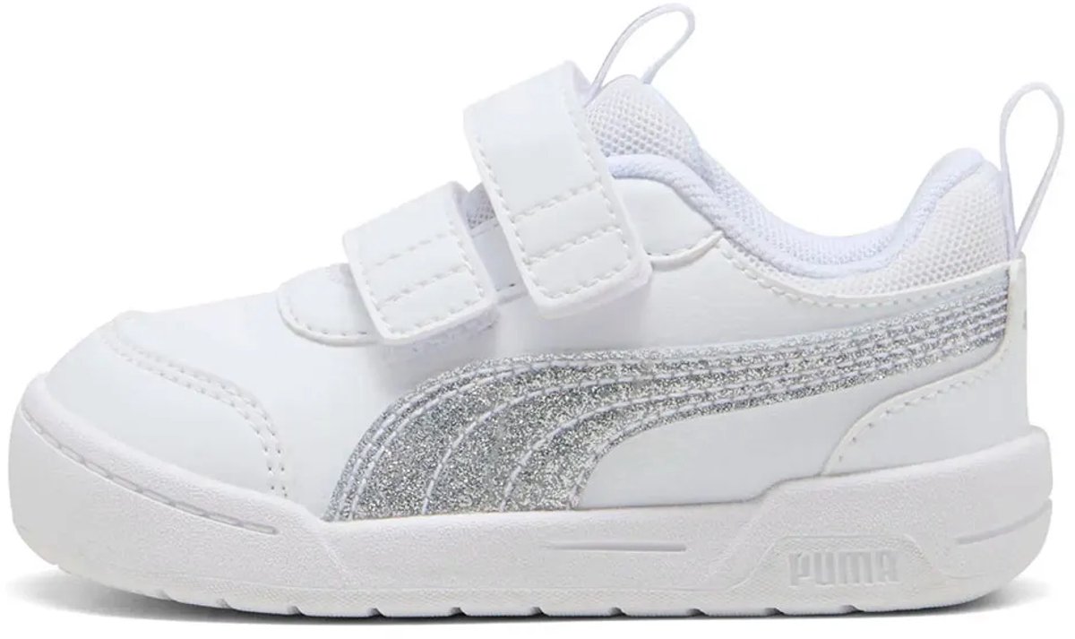 Puma Multiflex 2 Glitz Fs V Schoenen Jongens Meisjes Zilver