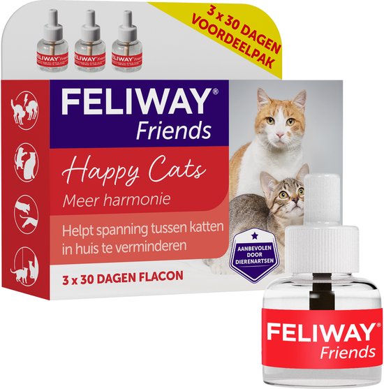 FELIWAY Friends - Navulling - 3 x 48 ml