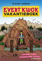 Evert Kwok Vakantieboek met Evert op een hangbrug in de bergen.