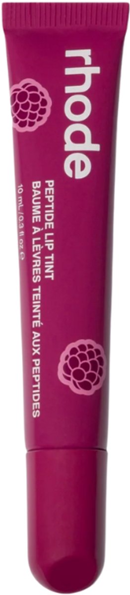 Rhode - scented peptide lip tint stickered packaging - limited edition - Raspberry jelly