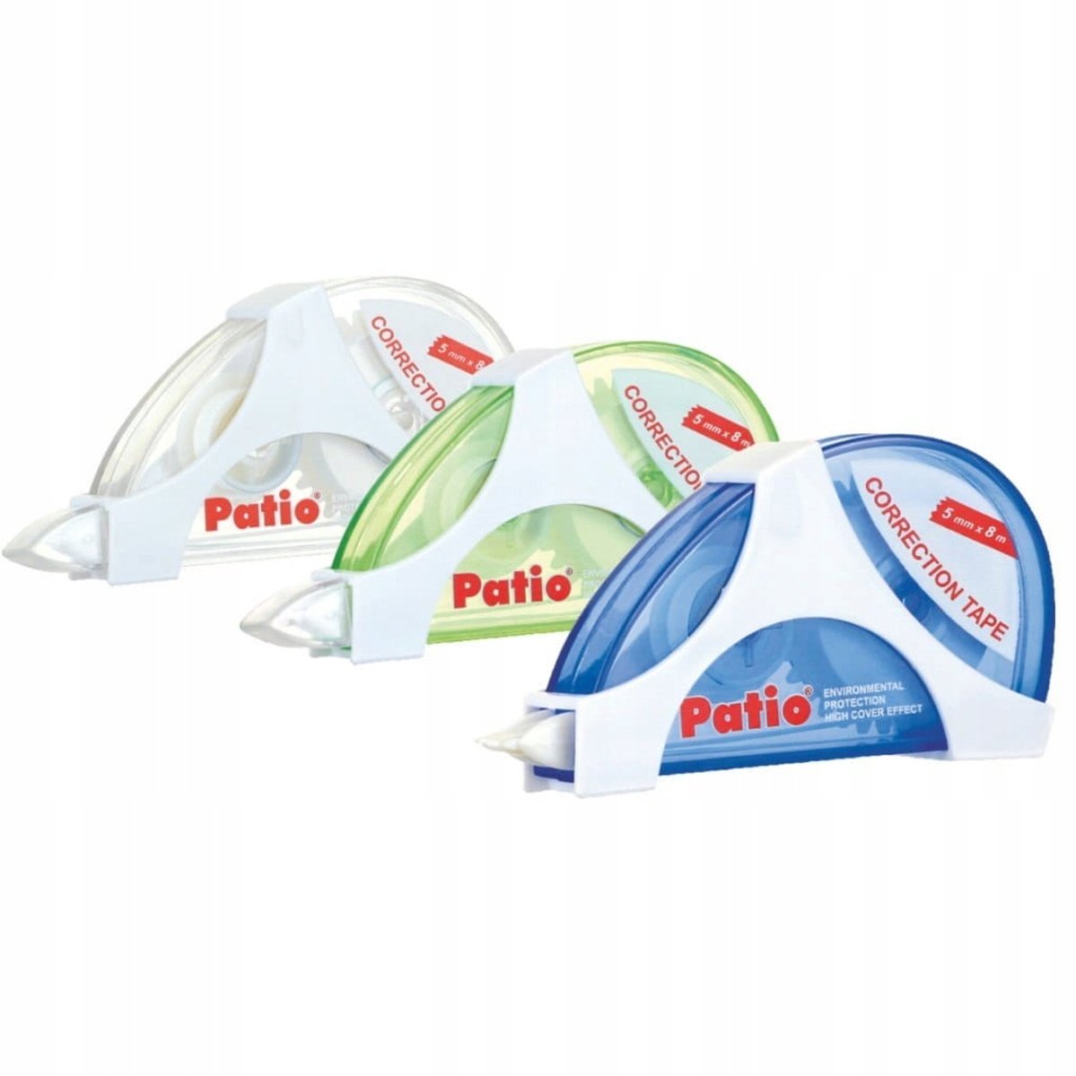 Patio Tape Corrector Muis 5mm x 8m - Vlekkeloze Correctie