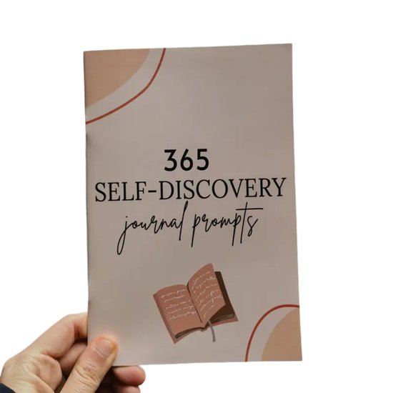 Foto: 365 dagen zelfontdekking dagboek dagelijks reflectie mindfulness journal 365 dagen inspirerende vragen voor persoonlijke groei zelfinzicht dankbaarheid voor vrouwen mannen a5 formaat zelfontwikkeling focus