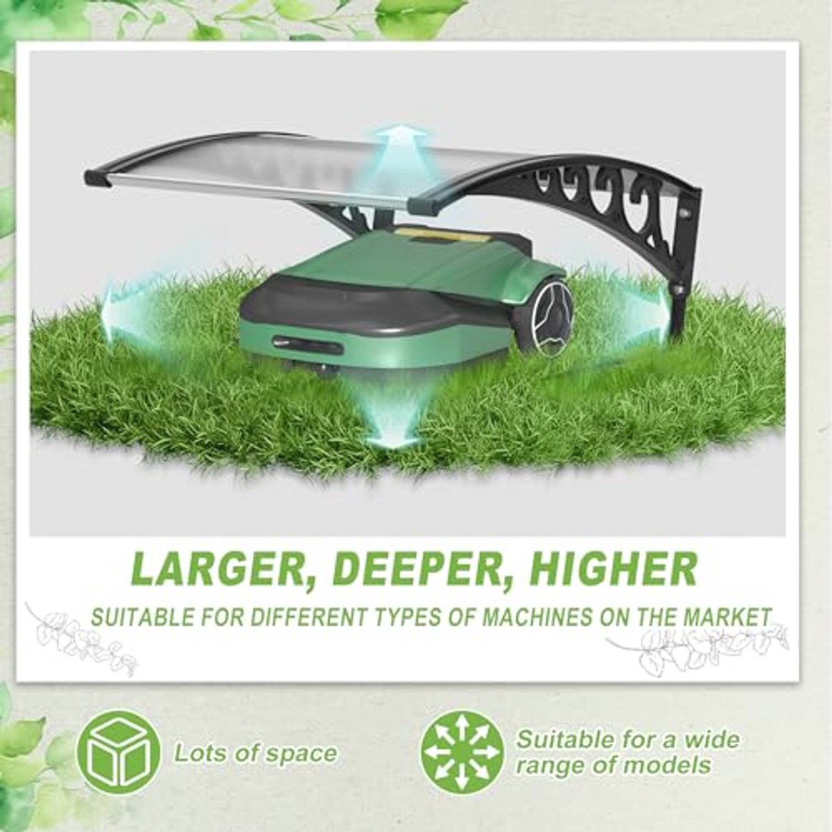 Carport voor Robotmaaier - Bescherming (EAN: ...5172) - afbeelding 2