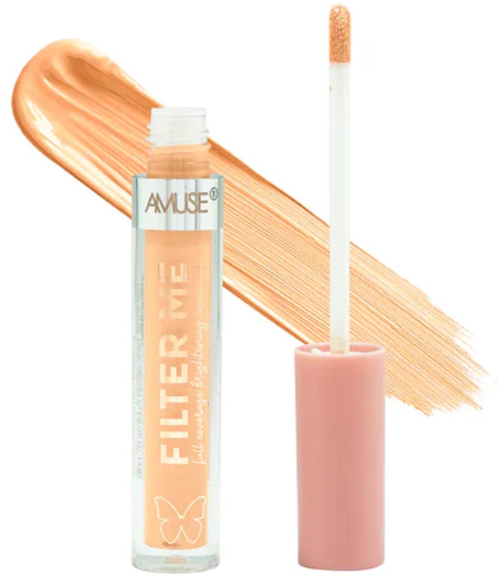 Amuse - Filter Me - 05 Golden - Full Coverage Brightening Concealer - 4 ml