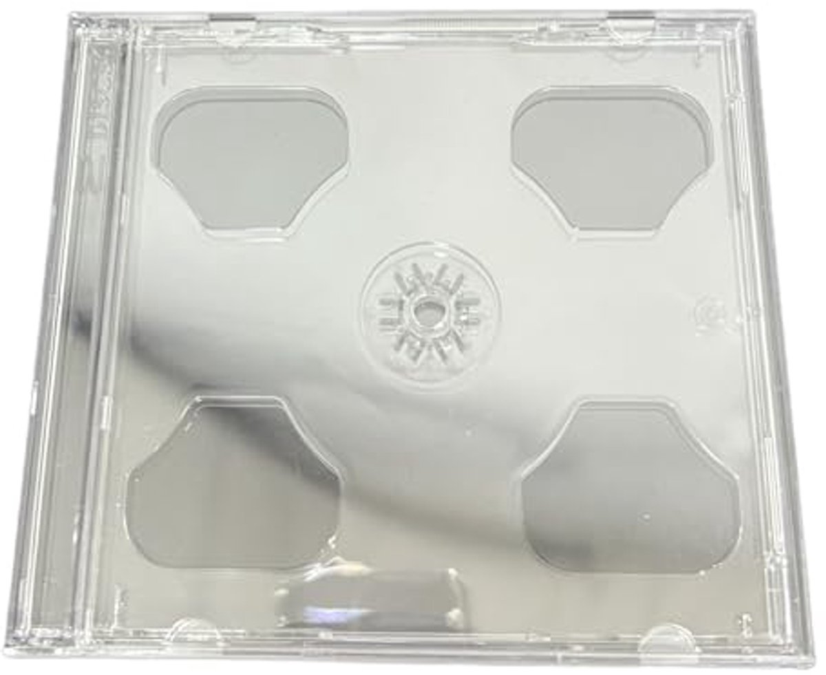 Duidelijke Dubbele CD DVD Blu Ray Disc Hoezen - Bescherm je Media - Geschikt voor 2 Schijven