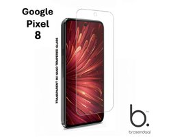 Brosendaal Screenprotector voor Google Pixel 8 - 9H Nano Coating - Ultradun - Maximaal Kras- en Valbestendig