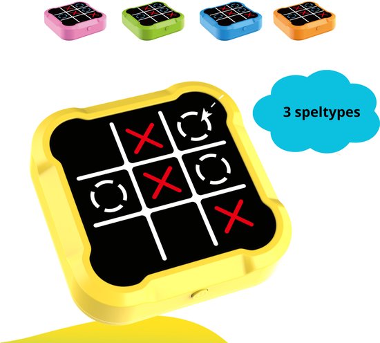 Boter kaas en eieren spel - Reisspel - Tic tac toe - Draagbare Puzzelgameconsole
