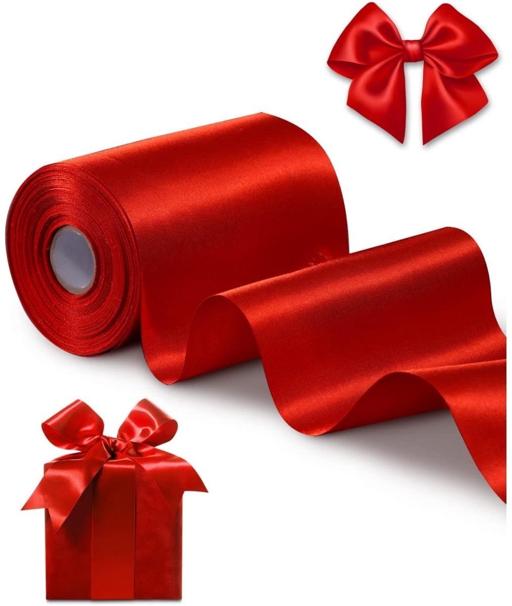 EXCITAT Lint - Effen lint - Herbruikbaar - Geschikt voor openingsceremonies, strikken, bruiloften en wedstrijddecoraties - 10 cm x 20 m