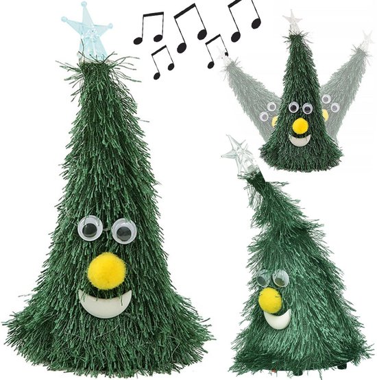 Sapin De Noël Dansant Et Chantant – Peluche Électronique Pour Décorer Et S’Amuser En Famille