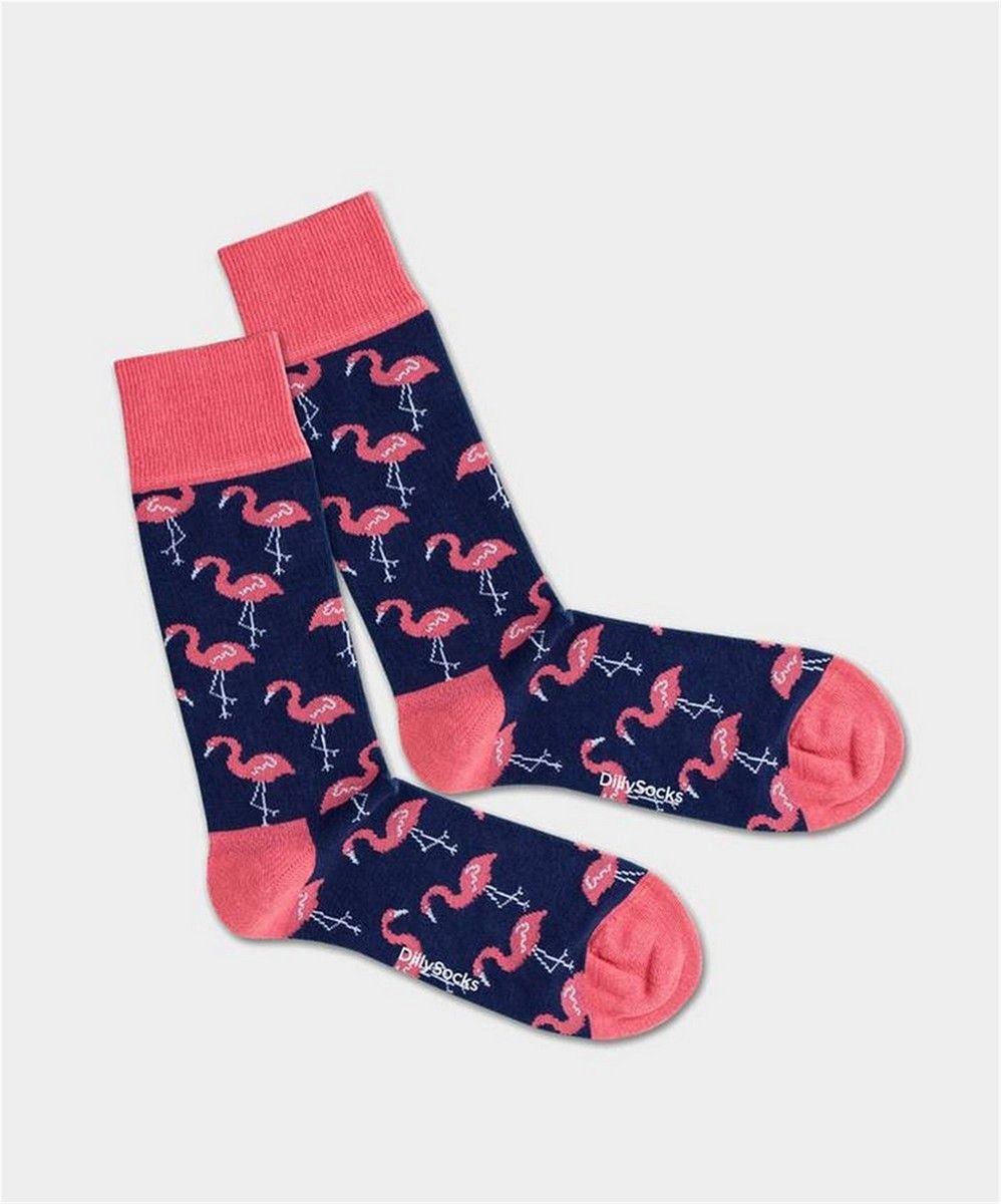 DillySocks Flamingo Shadow Sock 41-46