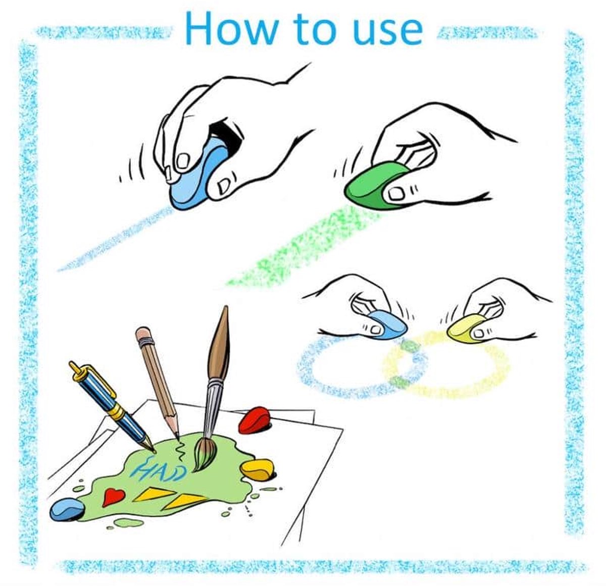 Crayon rocks - waskrijtjes - niet giftig - pengreep stimuleren - 16 stuks — afbeelding 4
