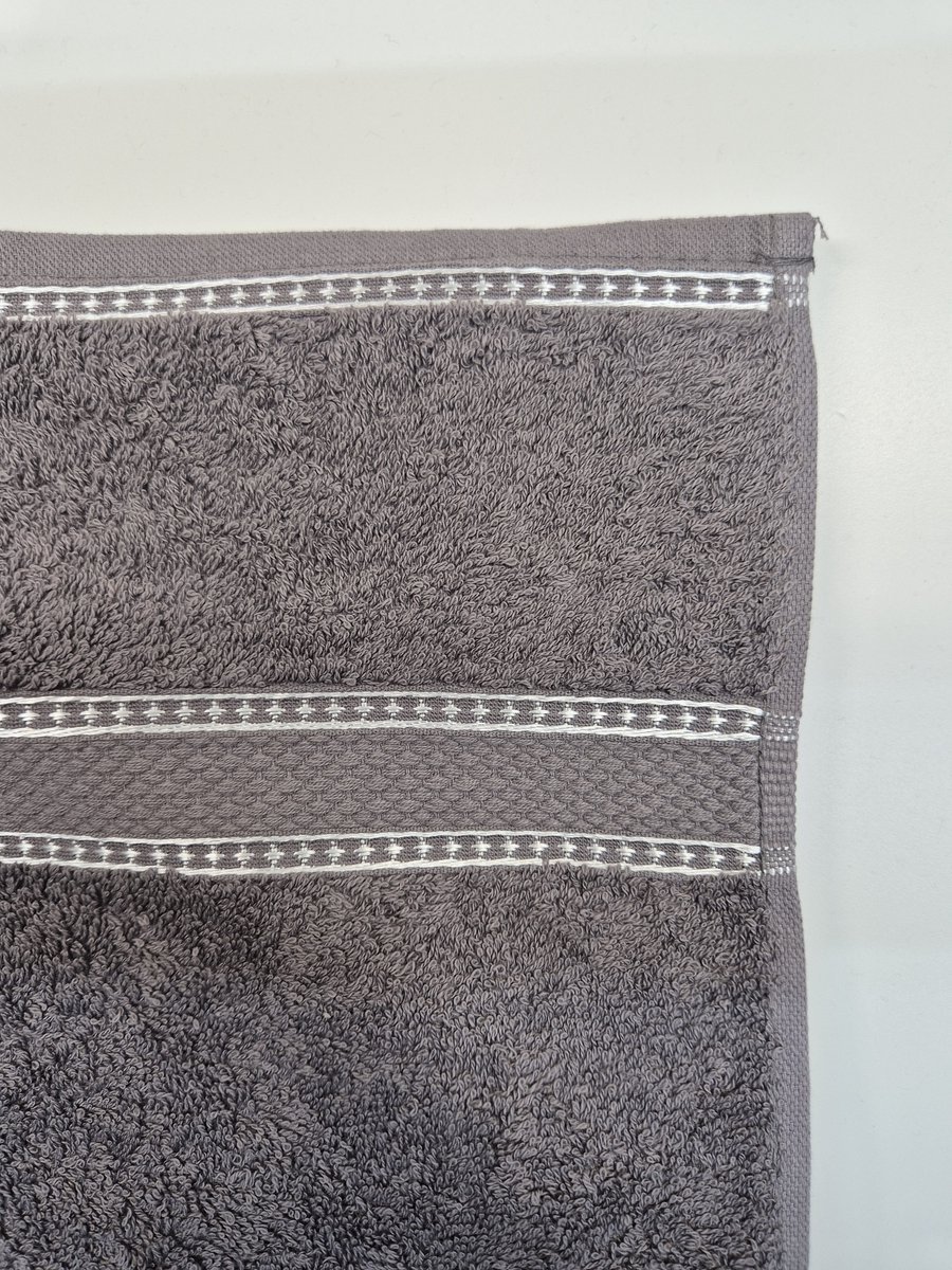 Luxe Gastendoek - Antraciet - 30 x 50 cm