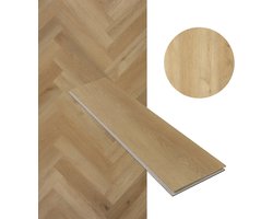 *STAPELKORTING* SPC rigid klick PVC vloer - Sand - Visgraat 64×12,8cm - Dikte 6,5mm - Lynox Interior - SPC vloer - PVC vloer - Vinylvloer - Hydro-core - Akoestische vloer - IXPE ondervloer - Houtnerfvloeren - Wood
