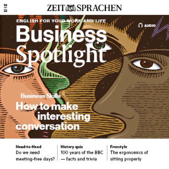 Business-Englisch lernen Audio - Interessante Gespräche fü ... - cover