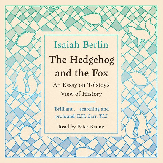 W&N Essentials-The Hedgehog And The Fox - cover