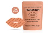 Luxury Mouth Tape – 30 Beauty Sleep Strips | Lipvormig Mondtape voor Neusademhaling & Schoonheidsslaapje - Anti snurk strips