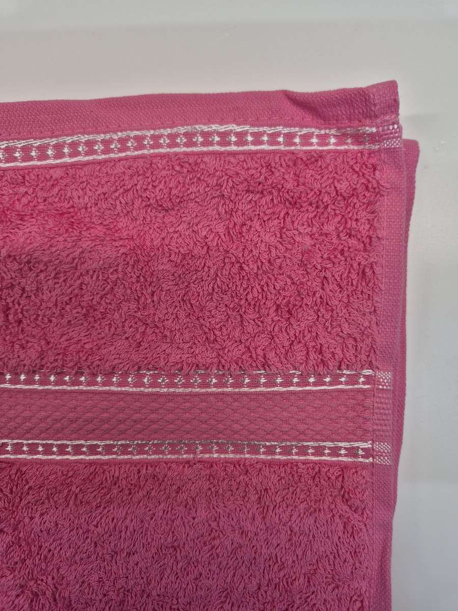 Luxe Gastendoek - Roze - 30 x 50 cm