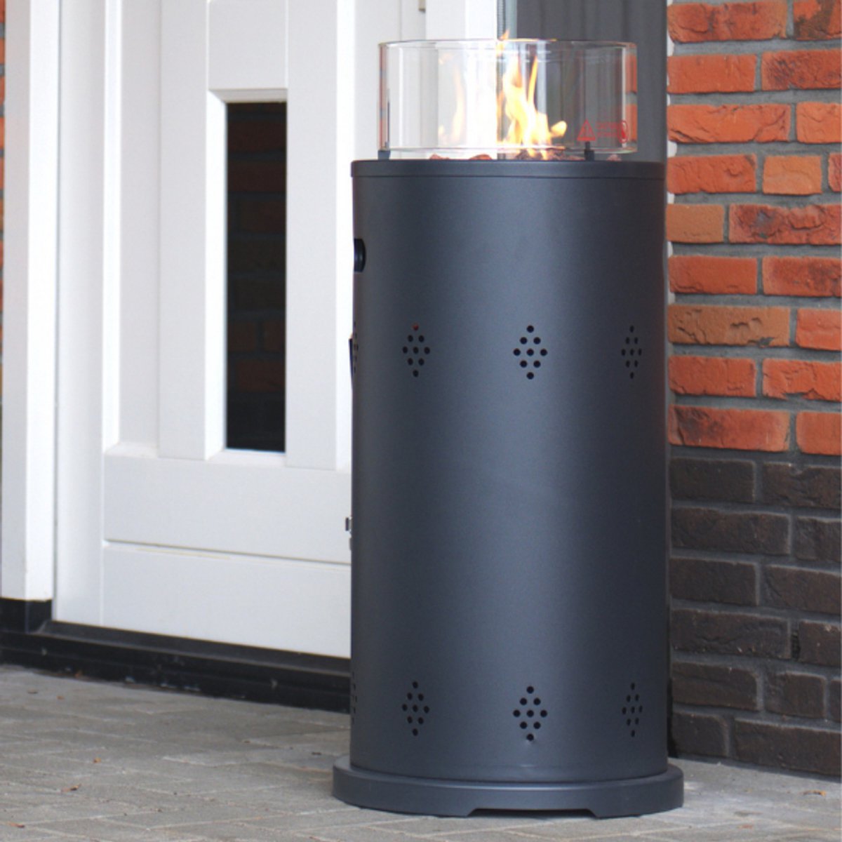 Sunred Bogo 10500 W - Freestanding gas patio heater - Grey