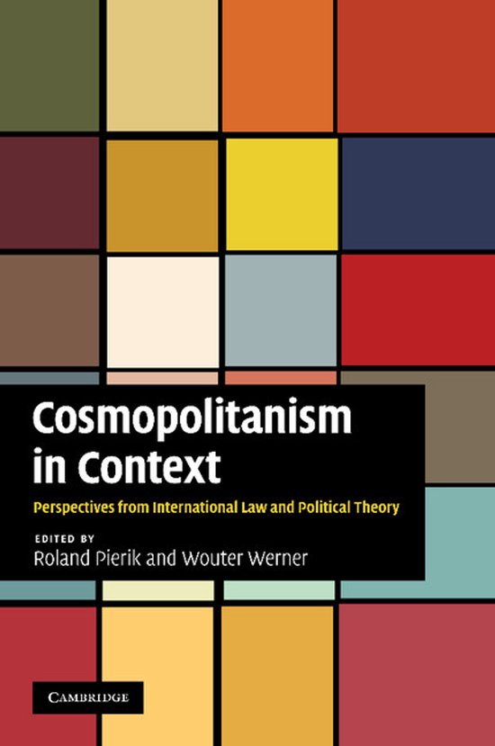 Cosmopolitanism in Context - cover