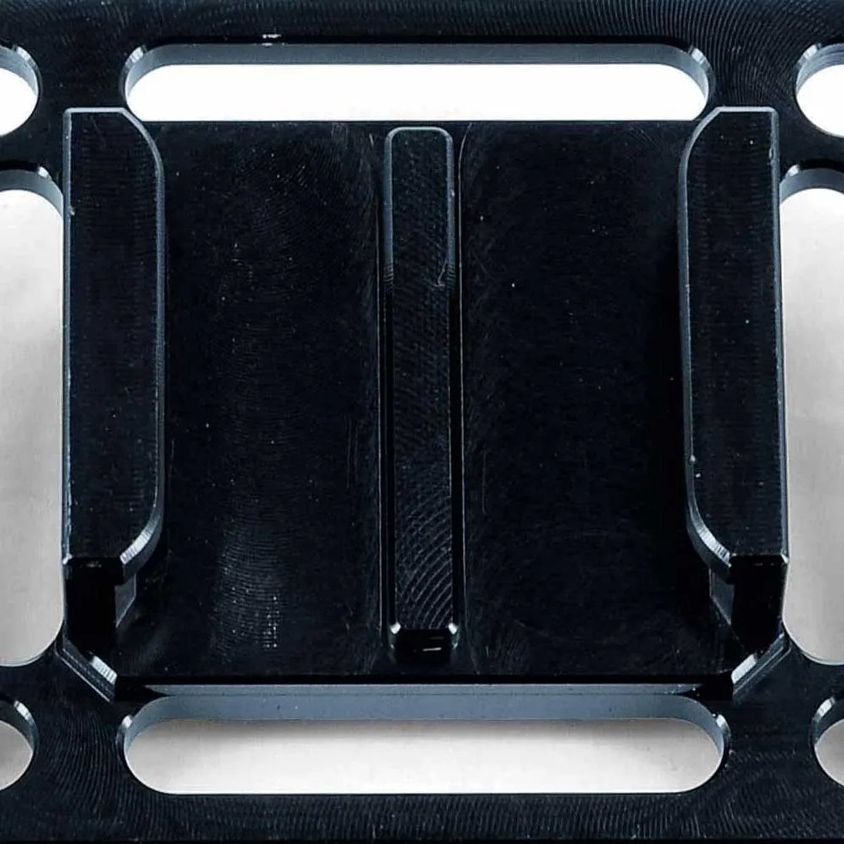 Best Divers Aluminium Rectangular Monteren Zwart