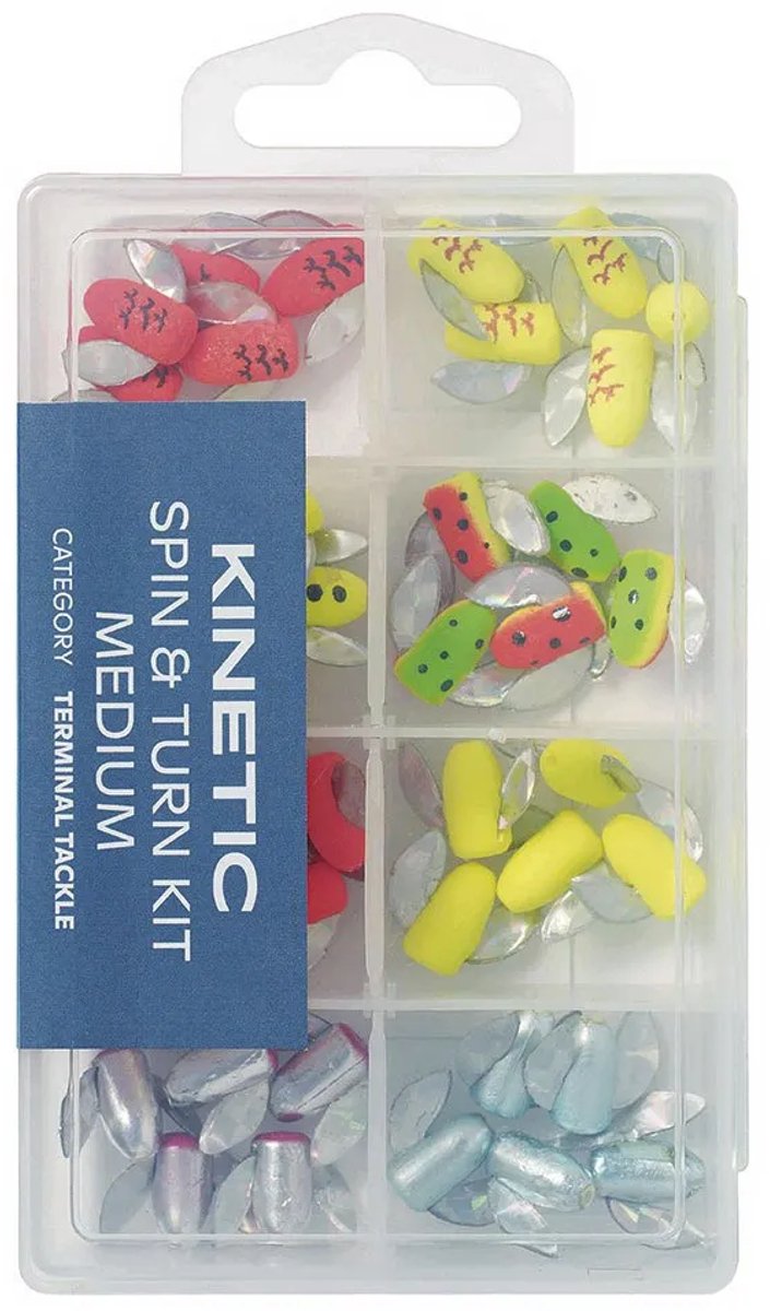 Kinetic Spin&turn Kogel Vislood Veelkleurig L van Kinetic — afbeelding 2
