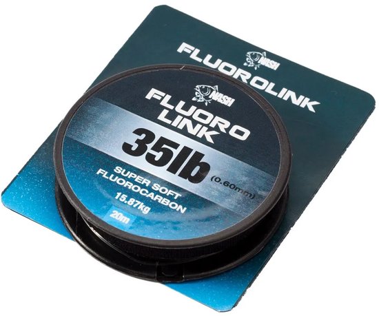 Nash Fluorolink Flurocarbon 20 M Zwart 0.450 mm van Nash — afbeelding 2