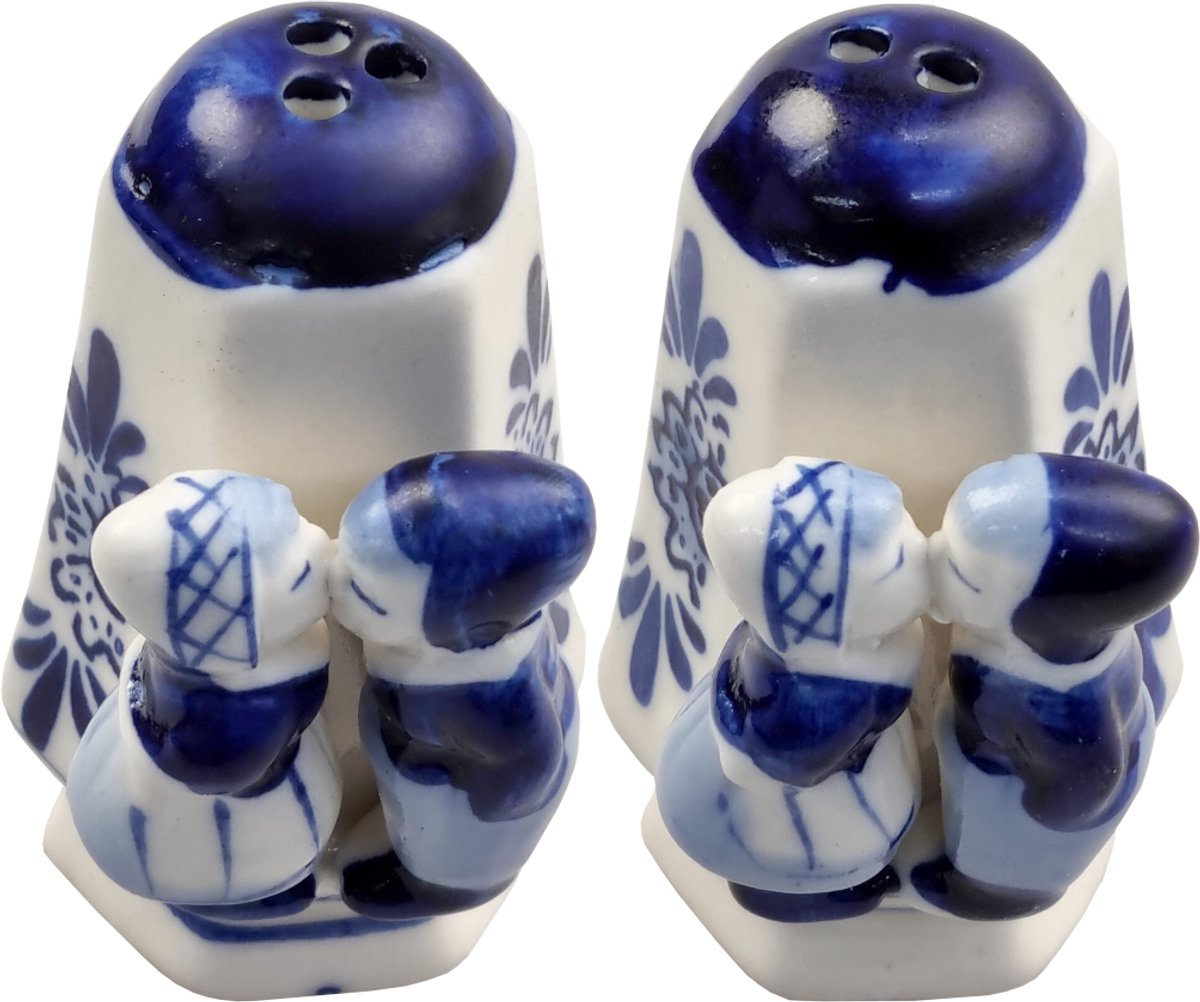 Elcee-Haly – Tafelen – Keramische peper & zout molens - Delfsblauw