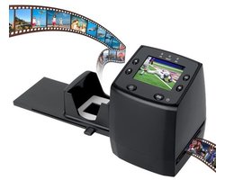 Diascanner / Negatiefscanner – Digitaliseer Oude Foto’s & Filmstroken – Foto naar Digitaal Converter – Zwart