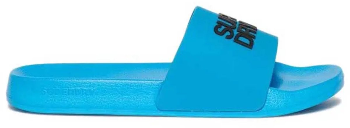 Superdry Sportswear badslippers met logo Heren Slippers Blauw