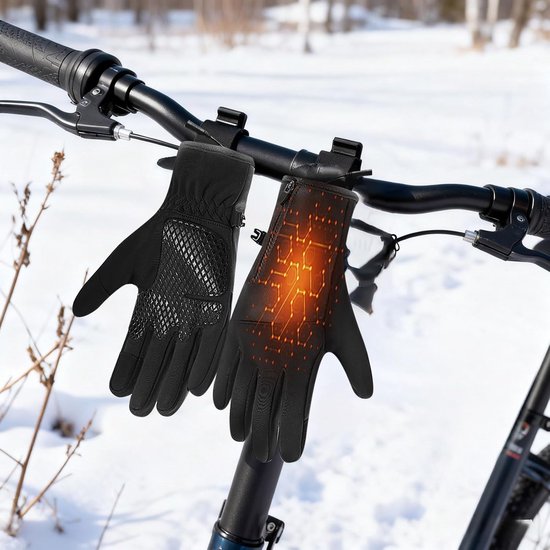 Elektrisch Verwarmde Handschoenen Verwarmde Handschoenen Dames/heren – USB- oplaadbaar, Waterdicht En Touchscreen – Voor Skiën, Fietsen En Winter Warmte Handschoenen