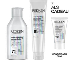 Redken Acidic Bonding Concentrate Duo + Cadeau - Shampoo 300ml & Leave-In 150ml + Conditioner 50ml Cadeau - Beschadigd Haar