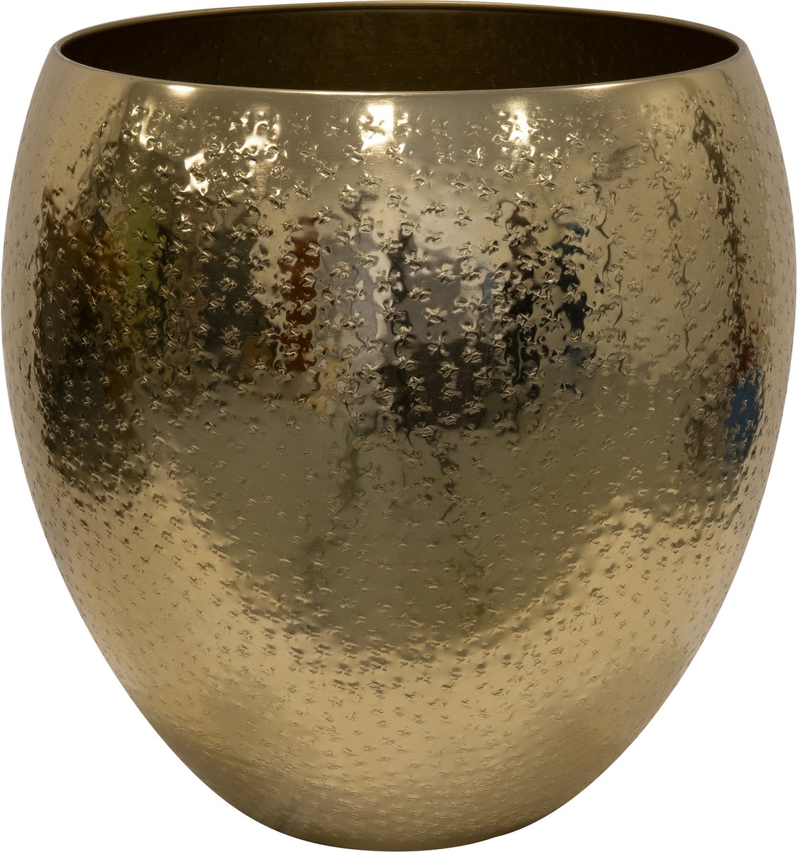 Ter Steege Bloempot Selena Metaal Goud D 55 cm H 50 cm
