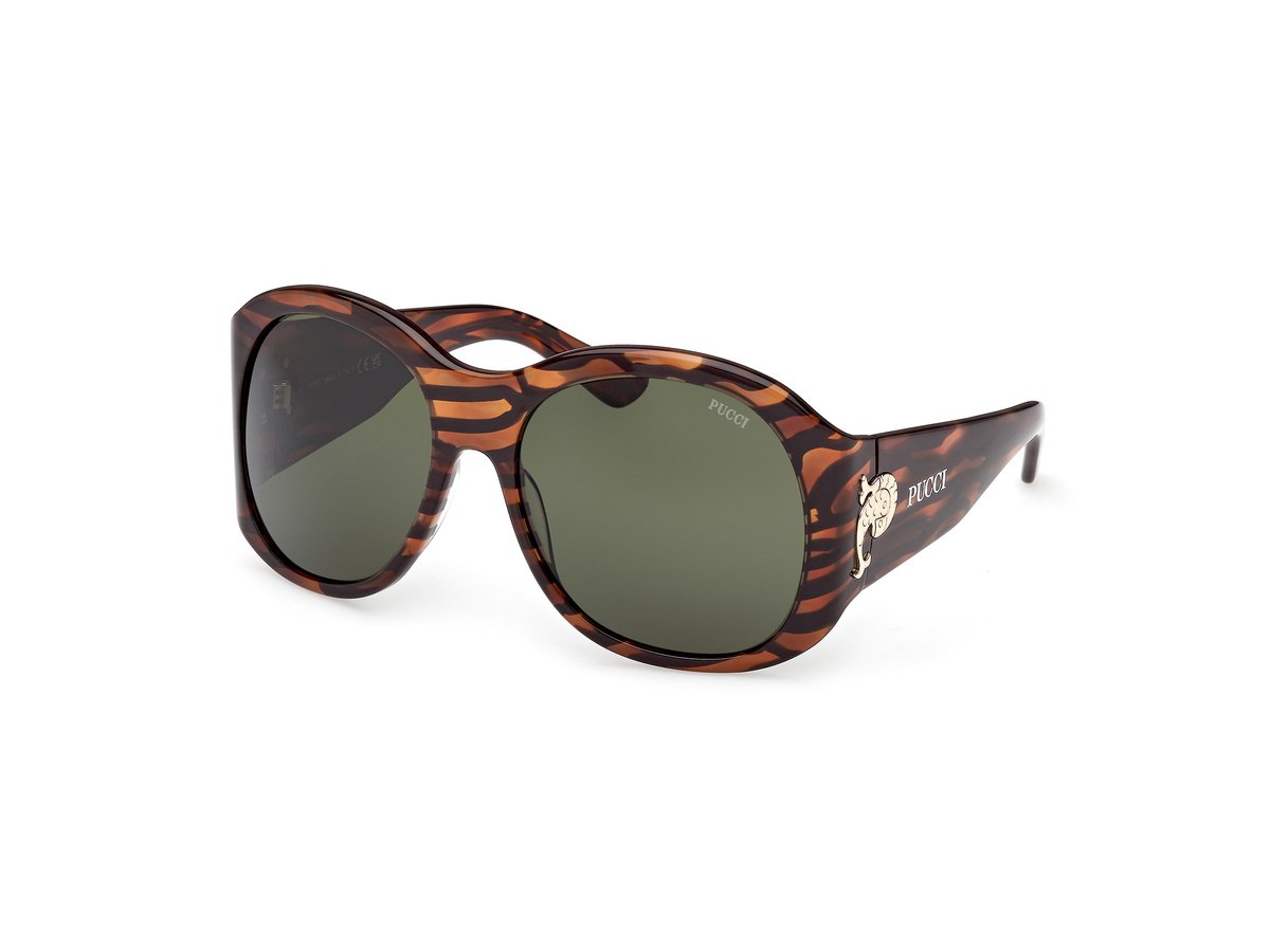 Pucci EP0233 Havana/texture 59/17/125 WOMAN Zonnebrillen