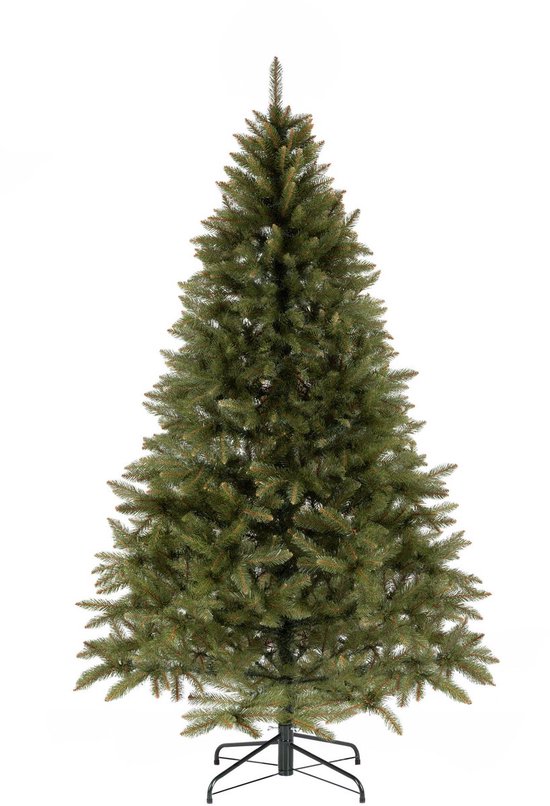Sapin de Noël artificiel Springos | Épicéa du Caucase | 180 cm | Sans Siècle des Lumières