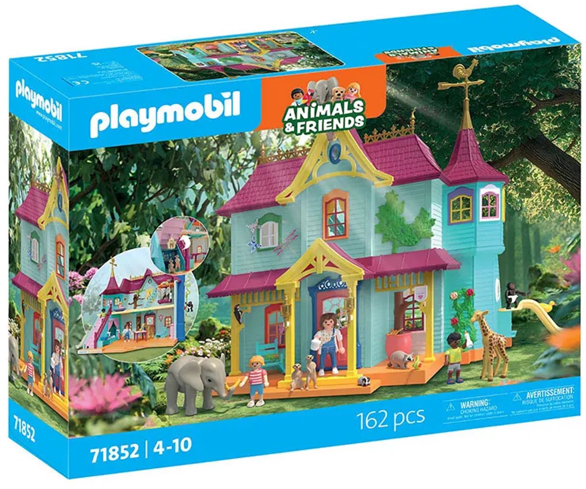 PLAYMOBIL Animals & Friends: Colourful Animal Mansion - 71852 — afbeelding 4