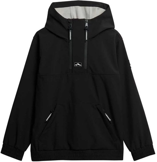 Superdry Freestyle Softshelljack Zwart XL