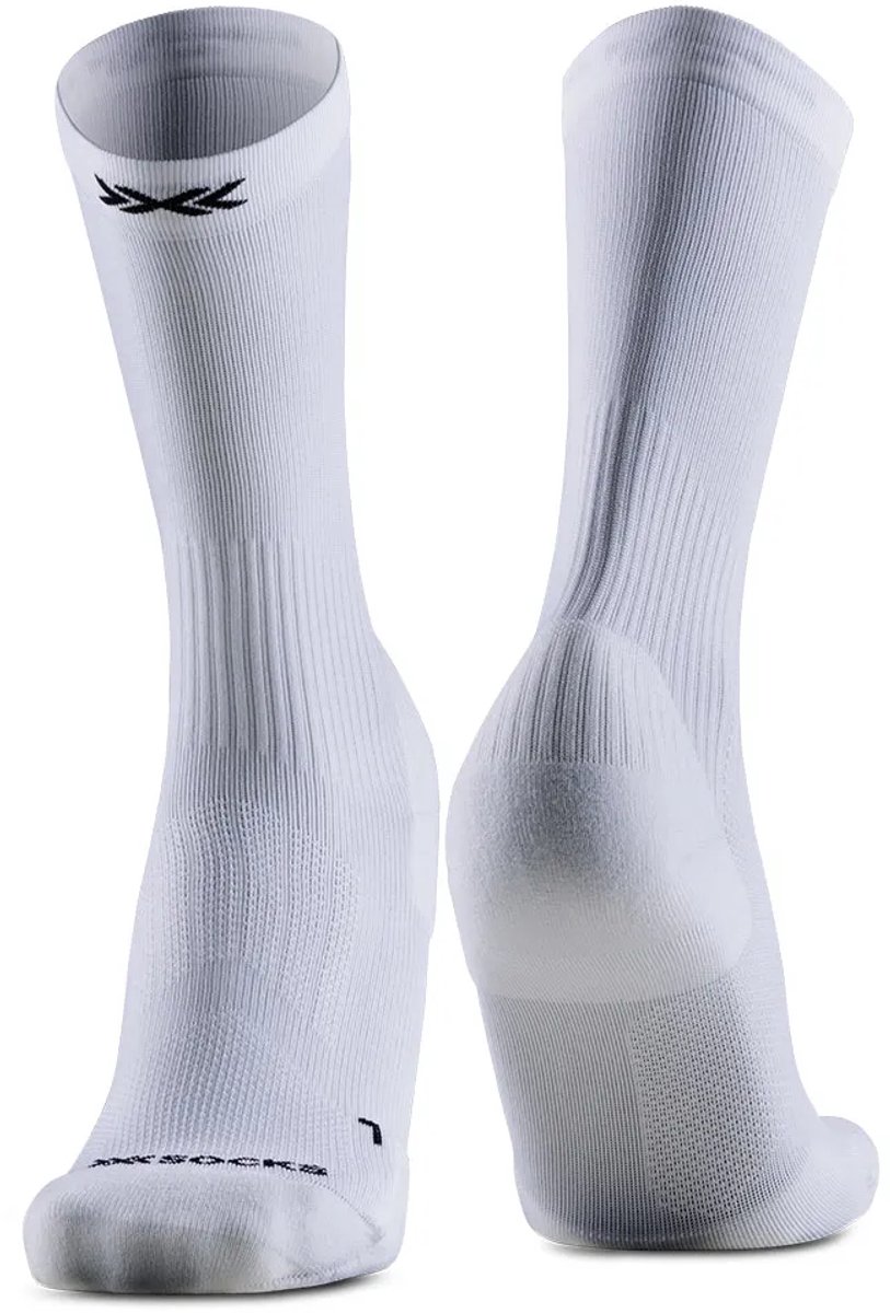 X-Socks Core Sport Light Crew Compressiesokken Wit/Zwart 39-41
