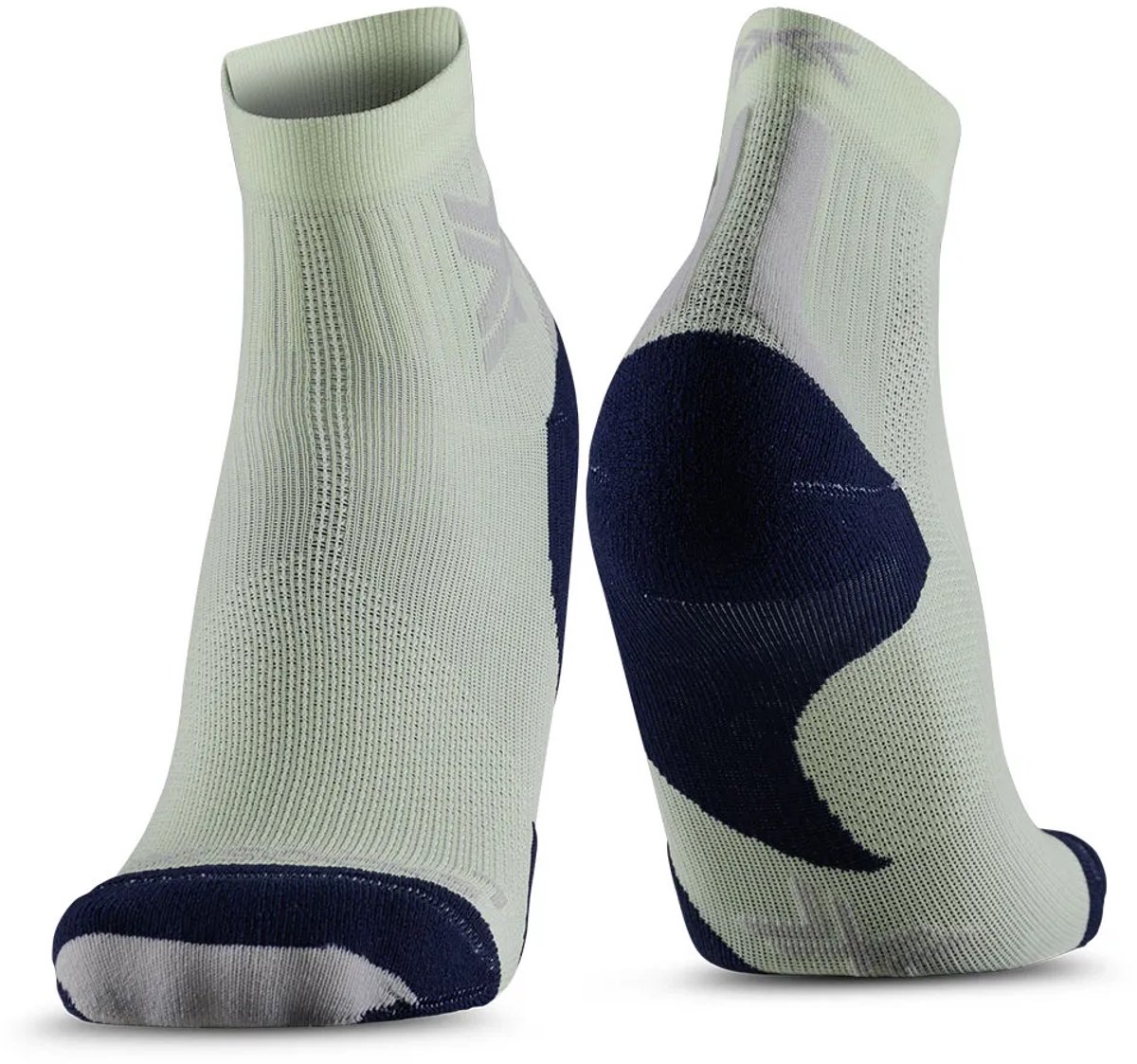 X-Socks Run Discover Ankle Hardloopsokken Neolime/ 45-47 Zwart