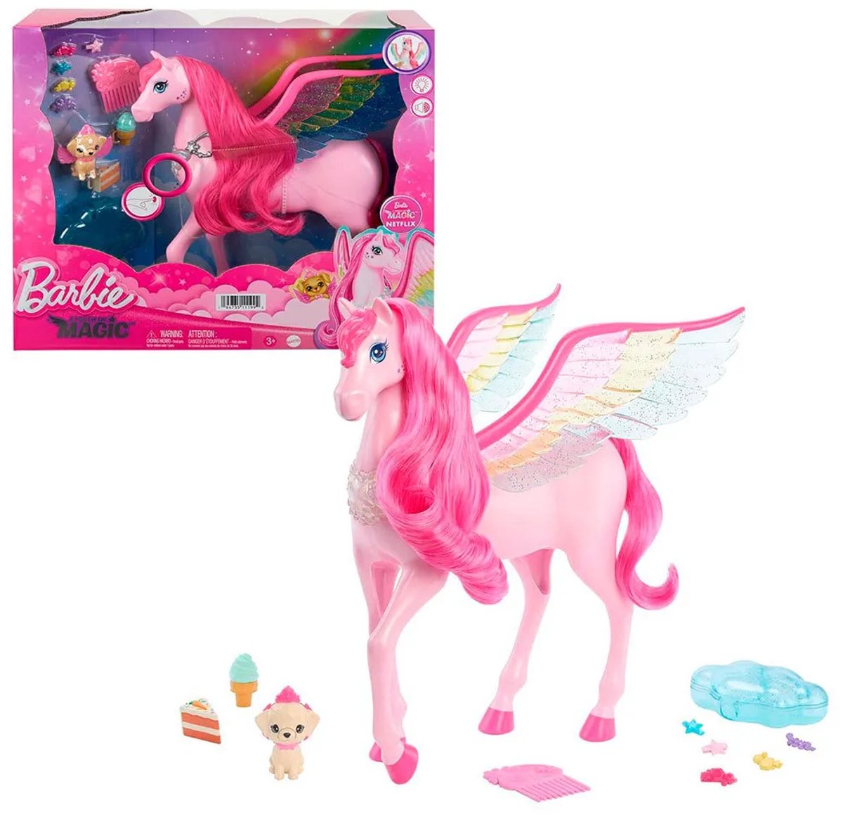 Barbie A Touch of Magic - Pegasus paard met Accessories — afbeelding 9