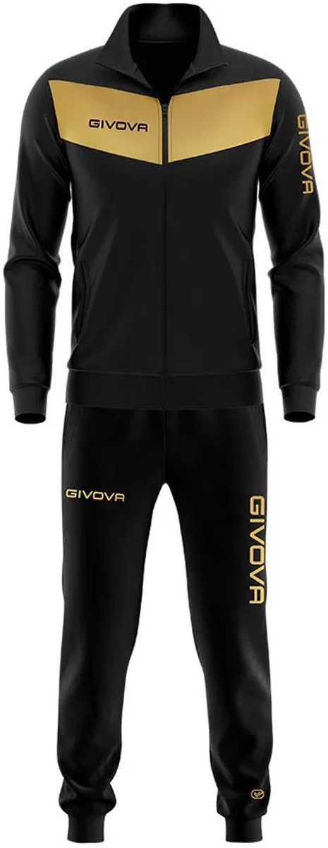 Givova Luxury Visa Trainingspak Zwart M Man
