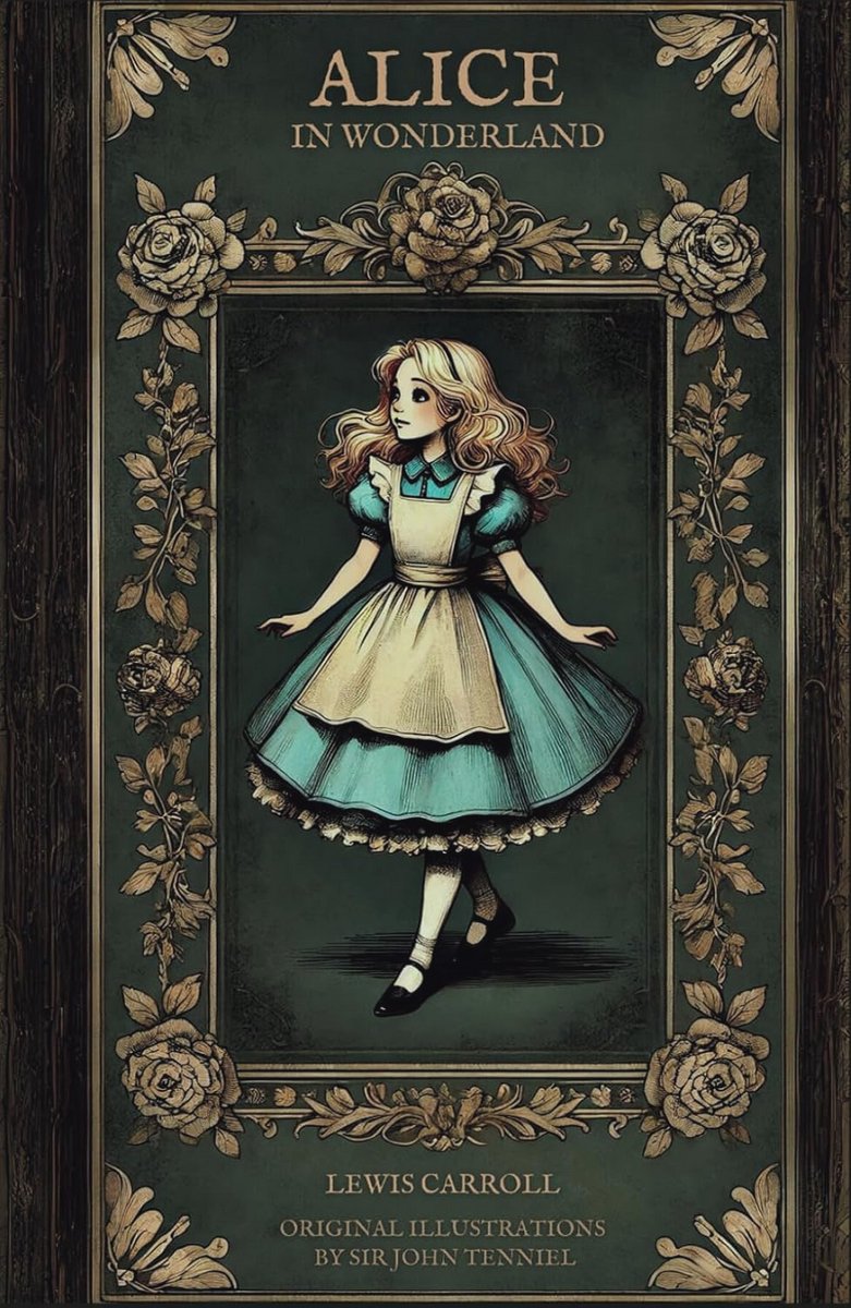 Alice in Wonderland: Klassiek verhaal met volledige illustraties