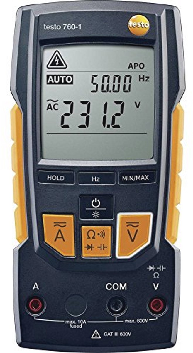 Digitale multimeter voor elektrische metingen - Veilig en gebruiksvriendelijk
