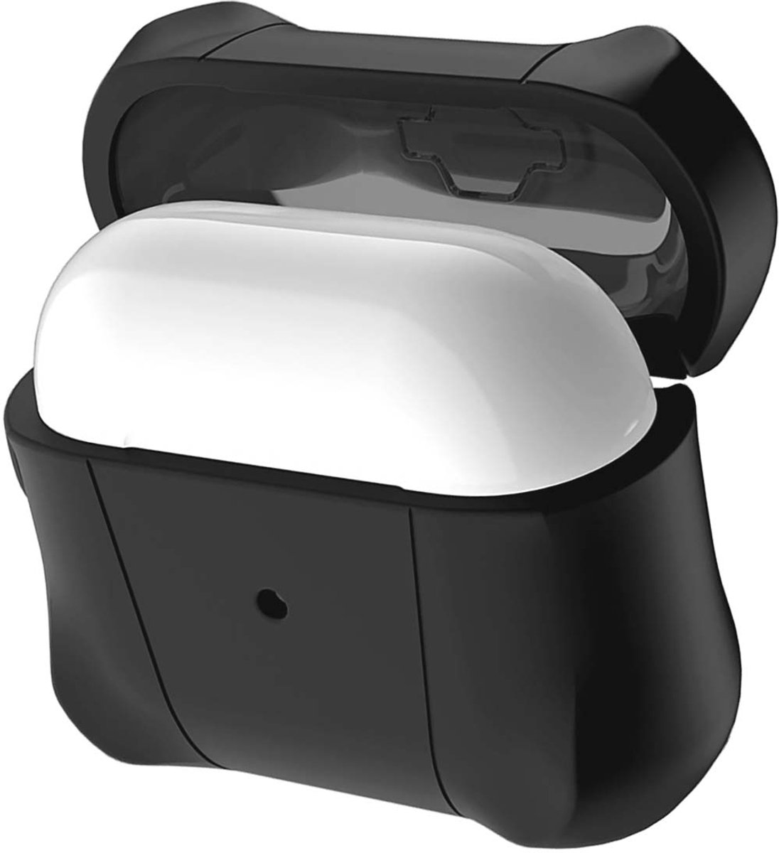 Itskins, Spectrum solide versterkte AirPods 3-hoes, Zwart